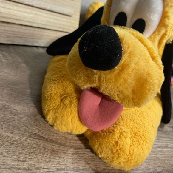 Disney Parks 14” Pluto Stuffed Animal Plush - Picture 2 of 6